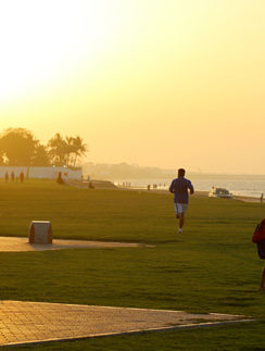 Grand Hyatt Muscat sunset
