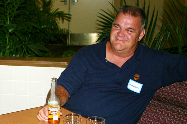 Jim Holmes underpressure