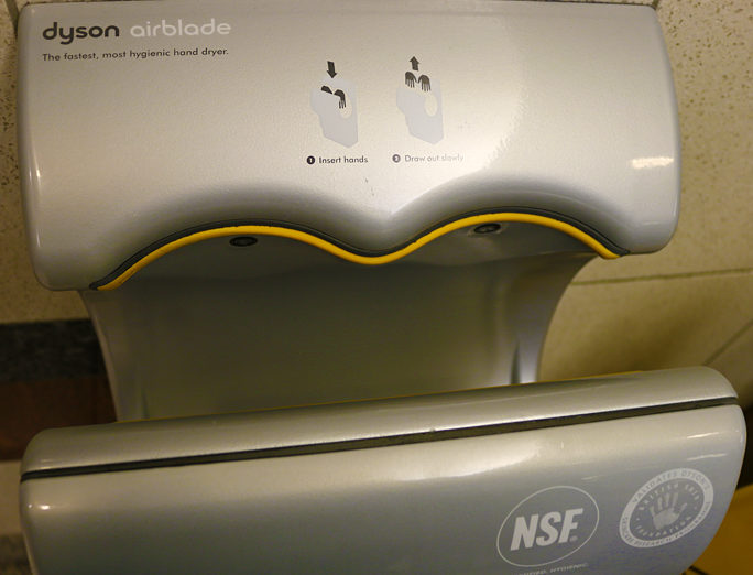 Dyson hand dryer