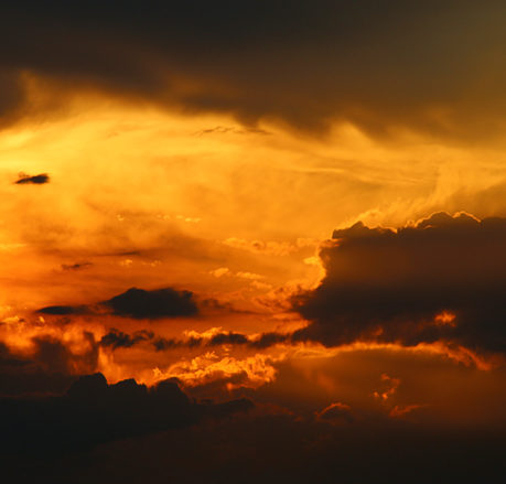 Sunset clouds sky