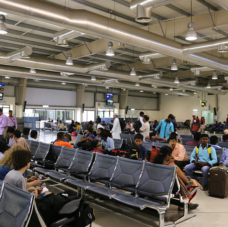 Gate area Bahrain International Airport