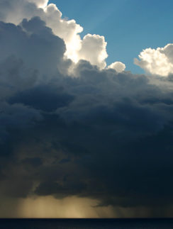thunderstorm andaman sea phuket thailand