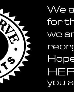 a black and white logo