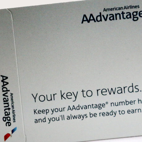 American Airlines AAdvantage card