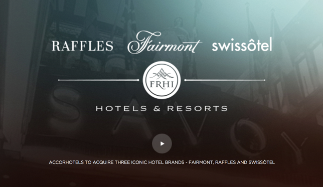 Accor Fairmont Raffles Swisshôtel