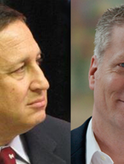 Adam Aron and Thomas B. Mangas