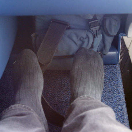 Who is entitled to use the space underneath the seat to which you have been assigned? legroom