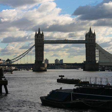 Tower bridge London England