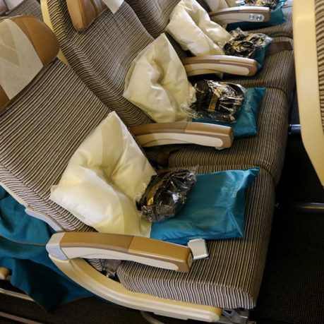 Etihad Airways seats
