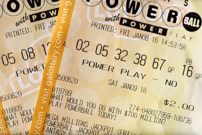 Powerball Lottery Ticket