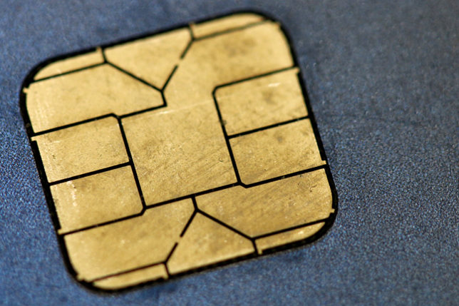 credit card chip