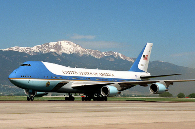 Air Force One aircraft