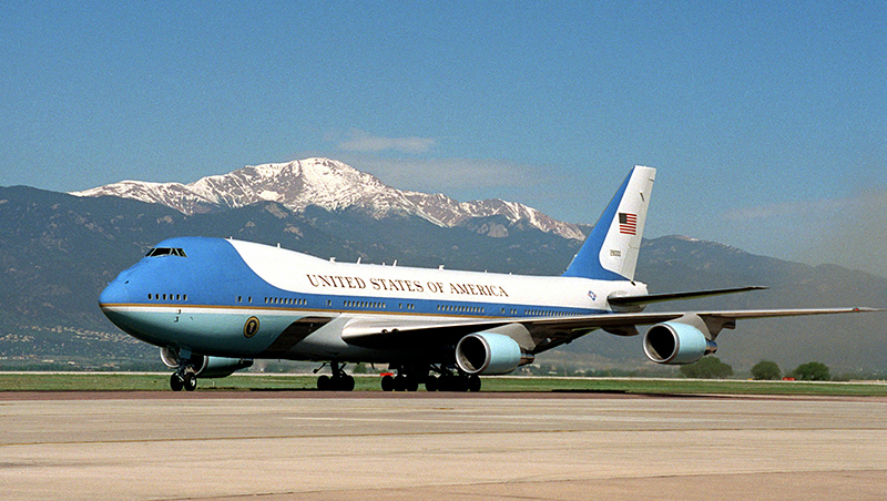 Air Force One aircraft