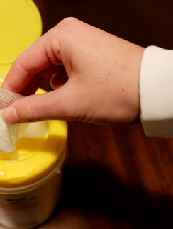 antiseptic wipes