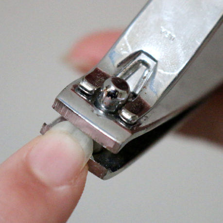 clipping nails