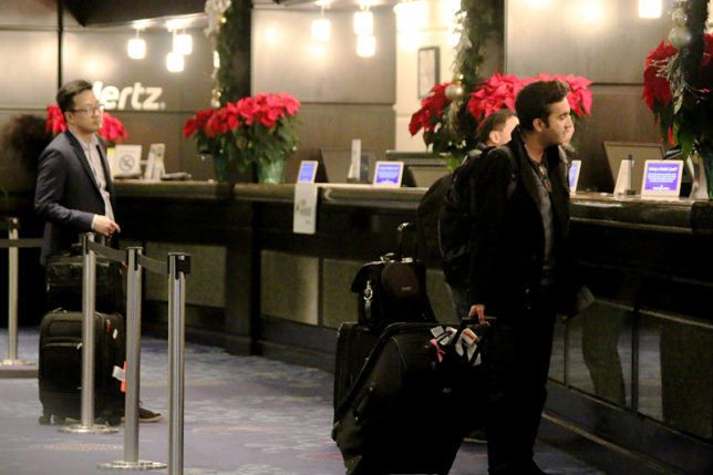 Washington Hilton hotel lobby