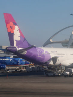 Los Angeles International Airport Sun Country Hawaiian Airlines