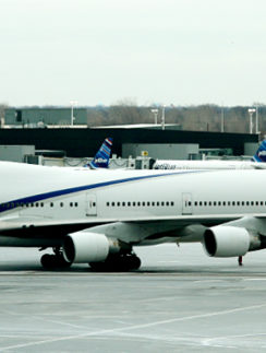 El Al Boeing 747-400 airplane