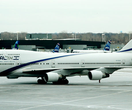 El Al Boeing 747-400 airplane