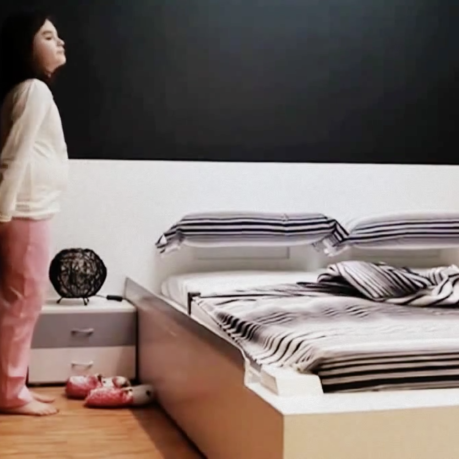 bed which makes itself