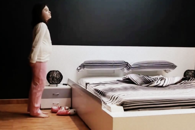 bed which makes itself