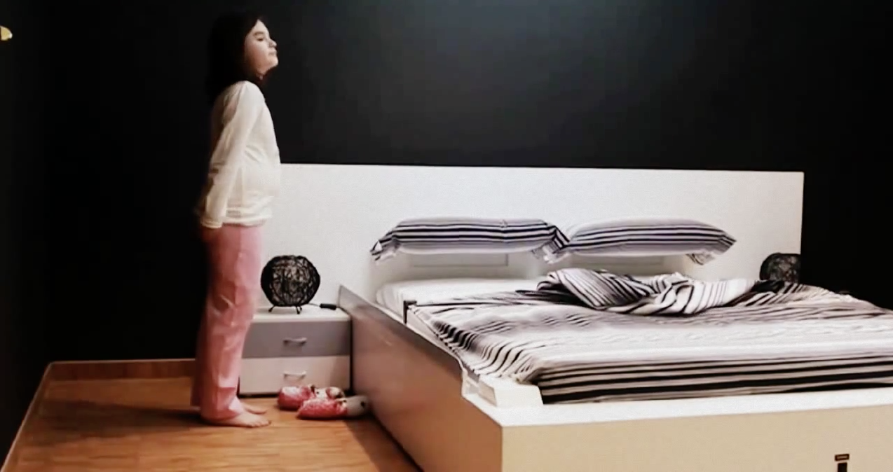 bed which makes itself