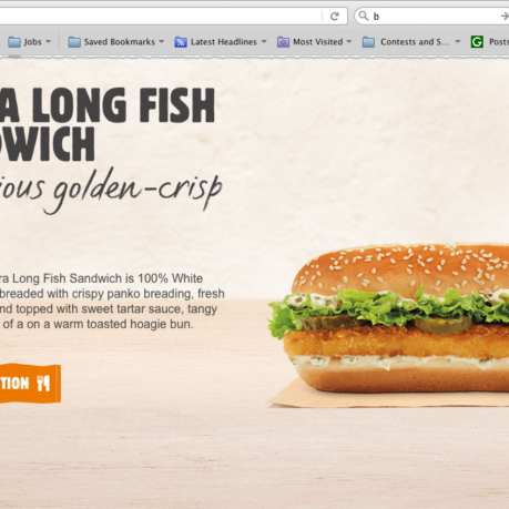 Long Fish Sandwich