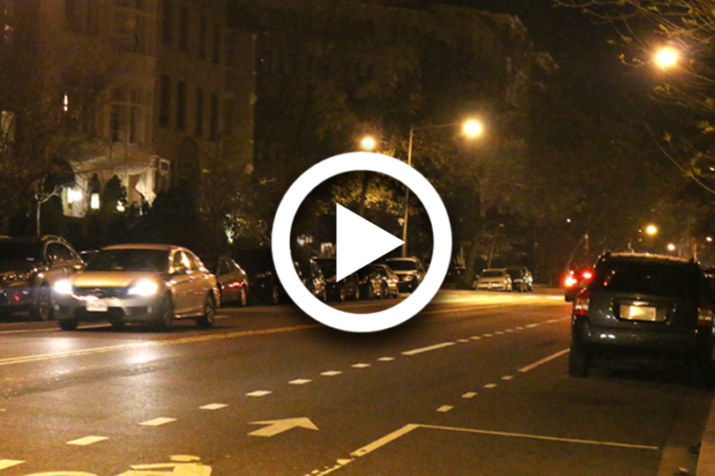 Video symbol street in Washington