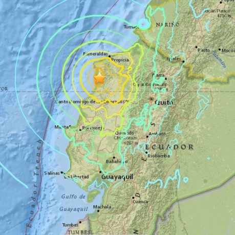 Ecuador earthquake April 2016