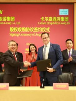 HNA Tourism Group acquisition of Carlson Hospitality Group