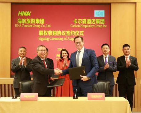 HNA Tourism Group acquisition of Carlson Hospitality Group