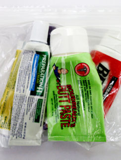 Quart bag full of ridiculous liquids