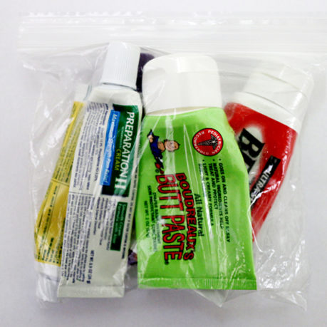 Quart bag full of ridiculous liquids