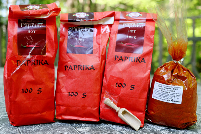 Paprika from Hungary