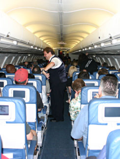 Delta Air Lines bankruptcy emergence inaugural flight