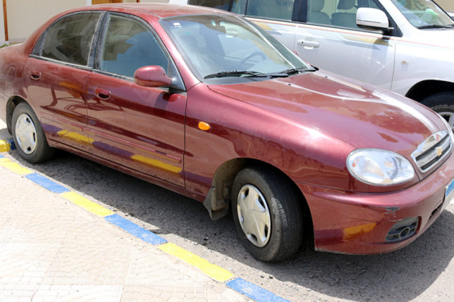 Chevrolet Lanos LS rental car in Egypt Avis