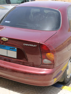 Chevrolet Lanos LS rental car in Egypt Avis