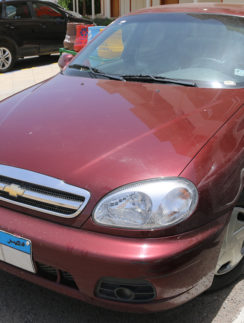 Chevrolet Lanos LS rental car in Egypt Avis