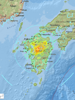 Japan earthquake April 2016