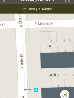 Hilton HHonors and Google Maps software integration