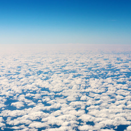 View of Clouds — Delta Air Lines flight to Los Angeles