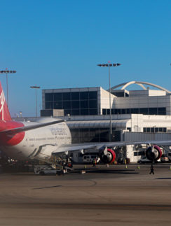 Los Angeles International Airport gates Virgin