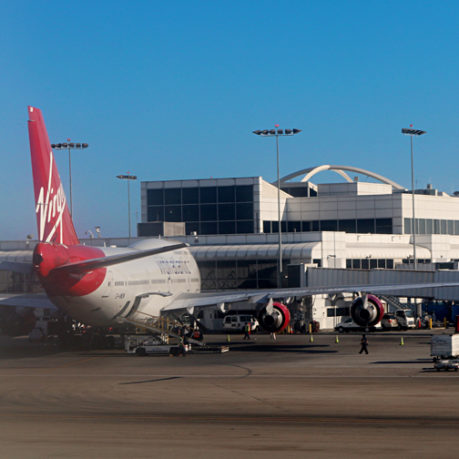 Los Angeles International Airport gates Virgin