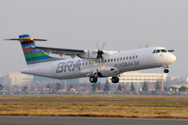 ATR 72-600 turboprop propellor airplane