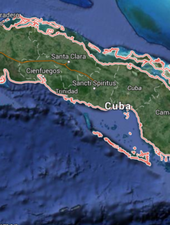 Cuba map