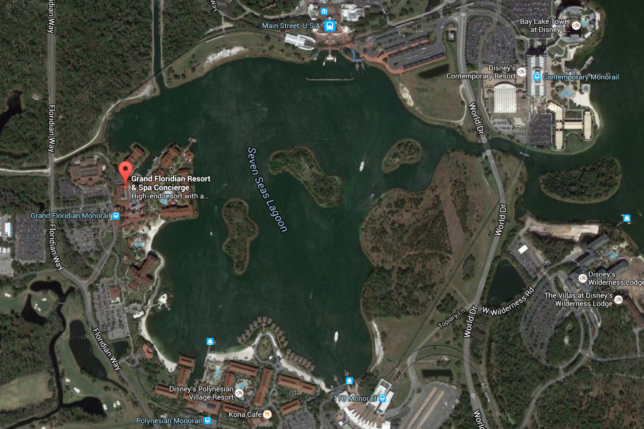 Seven Seas Lagoon at Walt Disney World