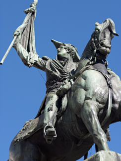 Statue of General Manuel Belgrano Argentina