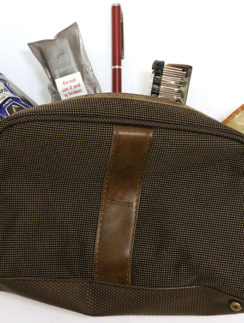 Emirates Airline amenity kit