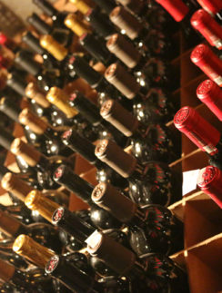 Bern’s Steak House restaurant Tampa wine cellar