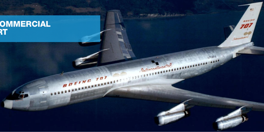 Boeing 707 Intercontinental airplane